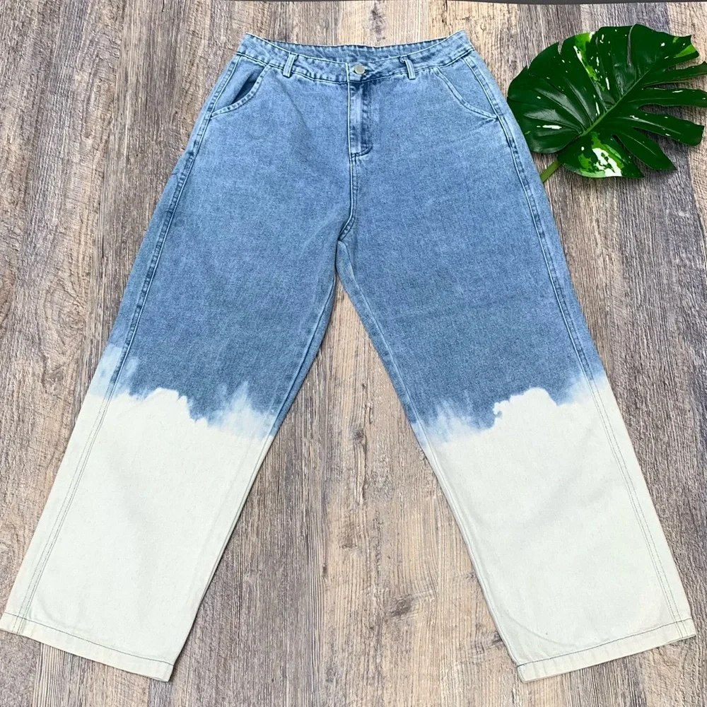 Jeans From Aelfric Eden Streetwear| Green Gungchi label| Size Small - Picture 1 of 4